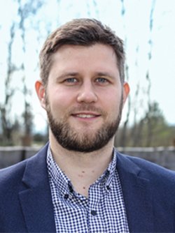 petteri leppaenen with beard and smiling
