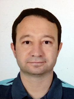 A man wearing blue shirt