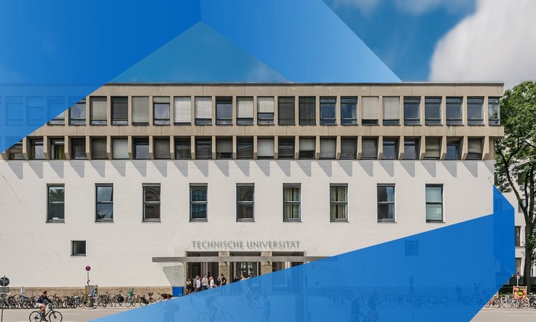 TUM building with main entrance